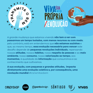 Campanha transmita o bem