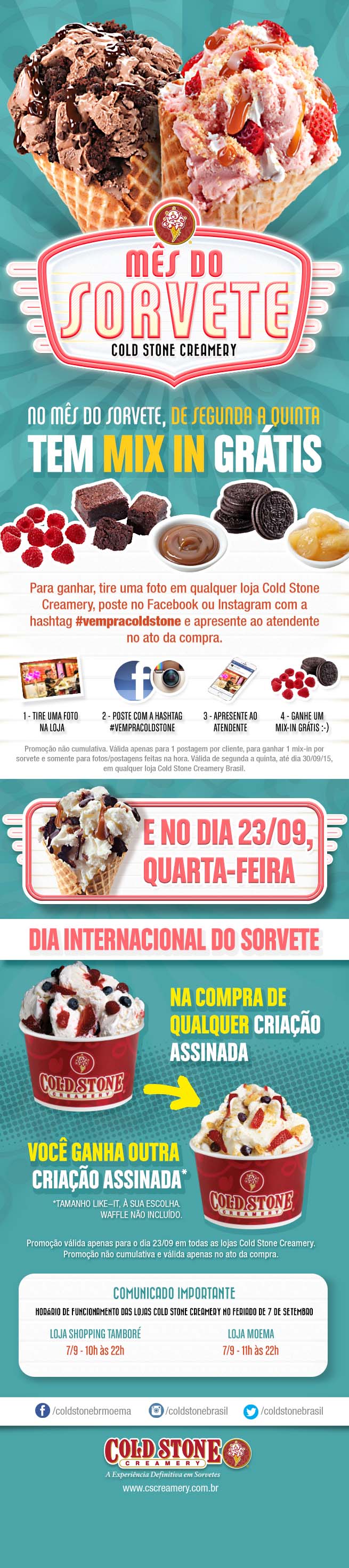 Pontodesign Mes do Sorvete