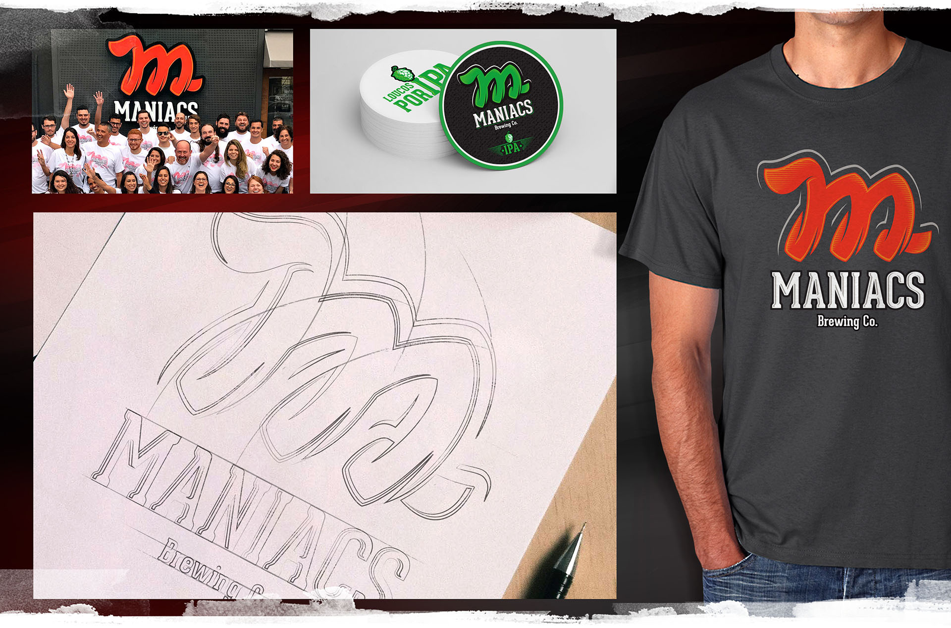 Maniacs Brewing Co. – Marca – – Pontodesign Maniacs Brewing Co. - Marca - - Pontodesign