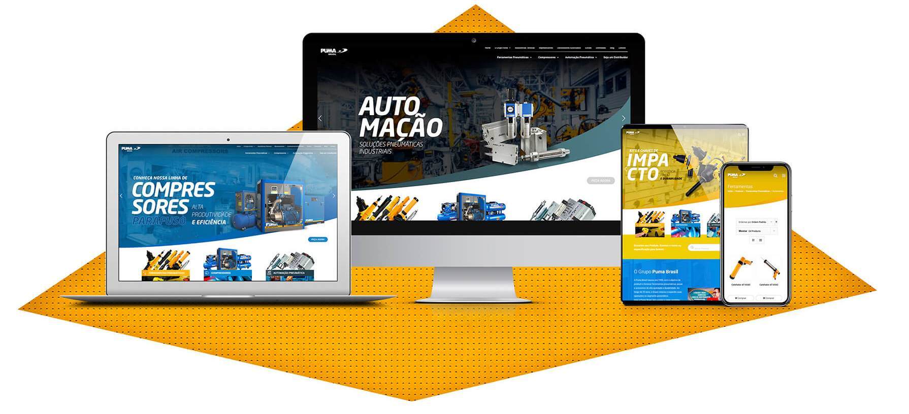 Puma Brasil - Novo site - Pontodesign