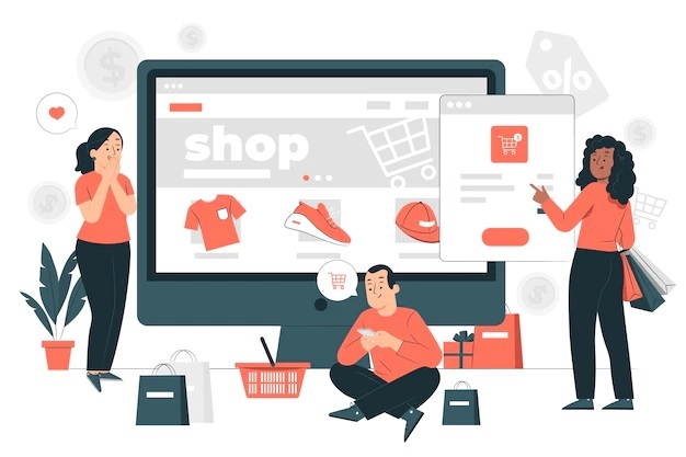 ecommerce-web-page-concept-illustration_114360-8204 Conheça as principais plataformas para vendas online para aumentar suas vendas!