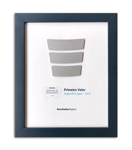Pontodesign – Prêmio Ag6encia de Resultados – Segundo Lugar Categoria: Primeiro Valor/2016 Pontodesign - Prêmio Ag6encia de Resultados - Segundo Lugar Categoria: Primeiro Valor/2016